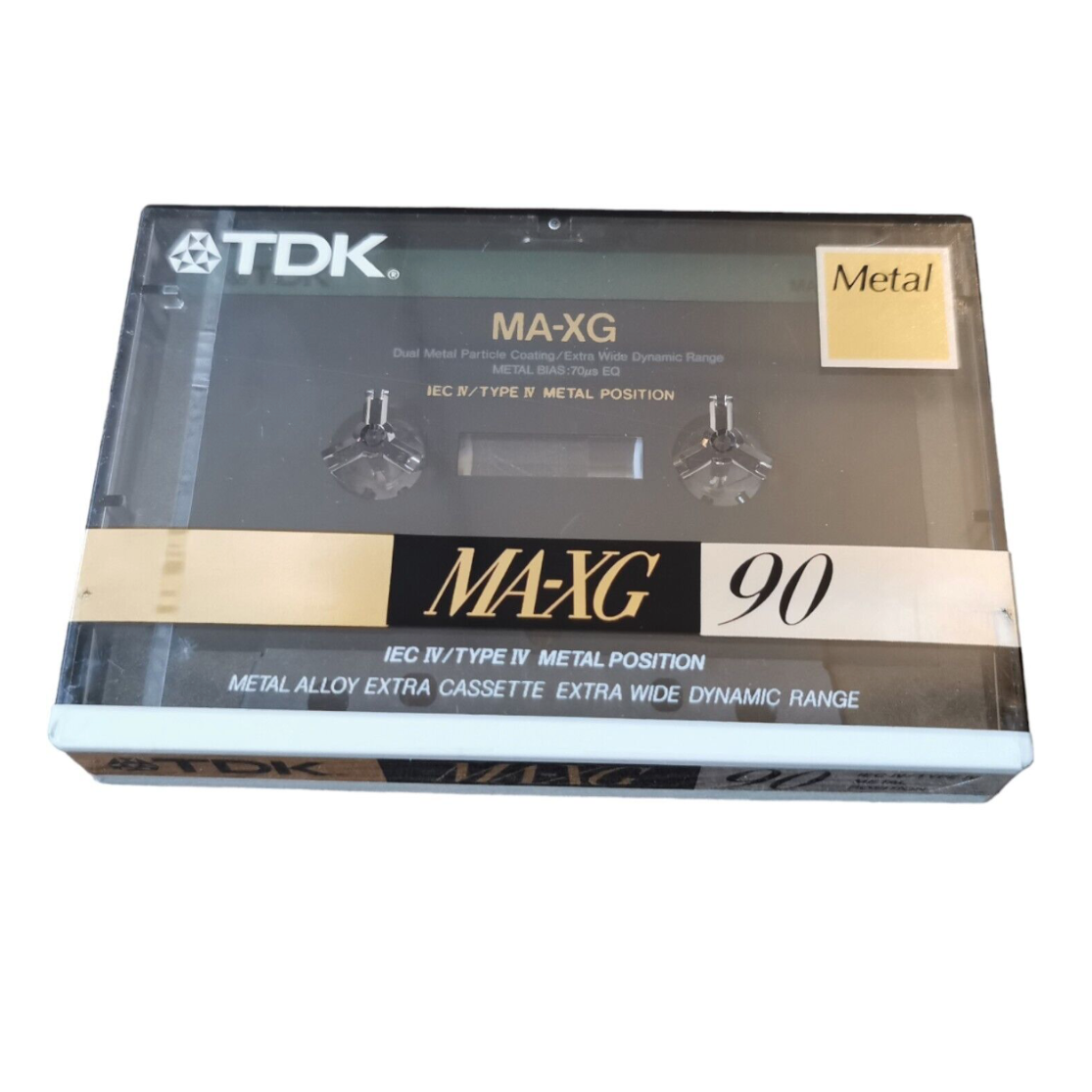 TDK MA-XG90 Metal Position Type IV METAL ALLOY Cassette shops Tape Sealed - NEW