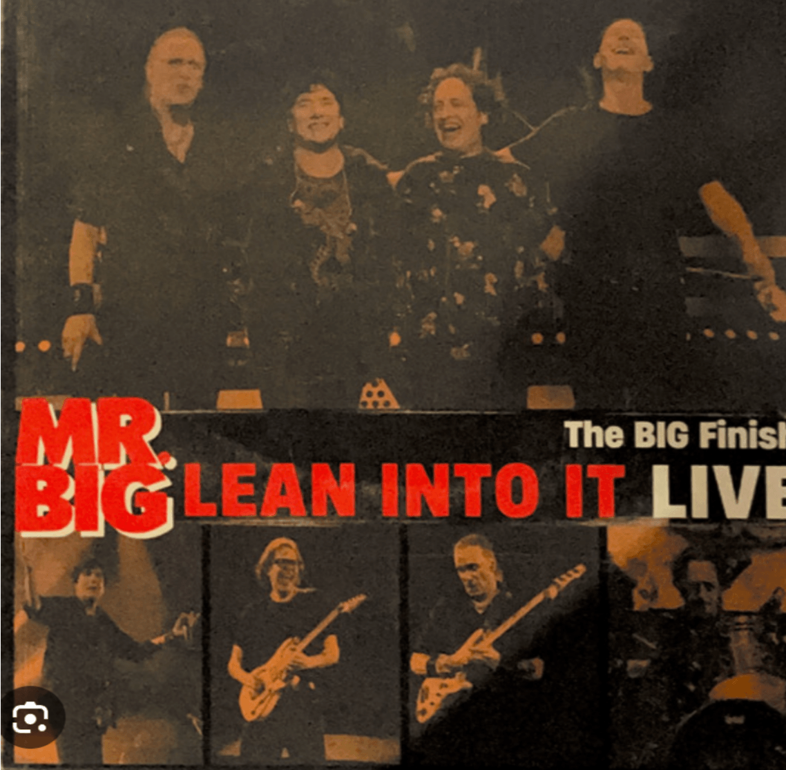 Mr. Big – The Big Finish - Lean Into it Live (Black and Red Splatter v –  AudioSoundMusic