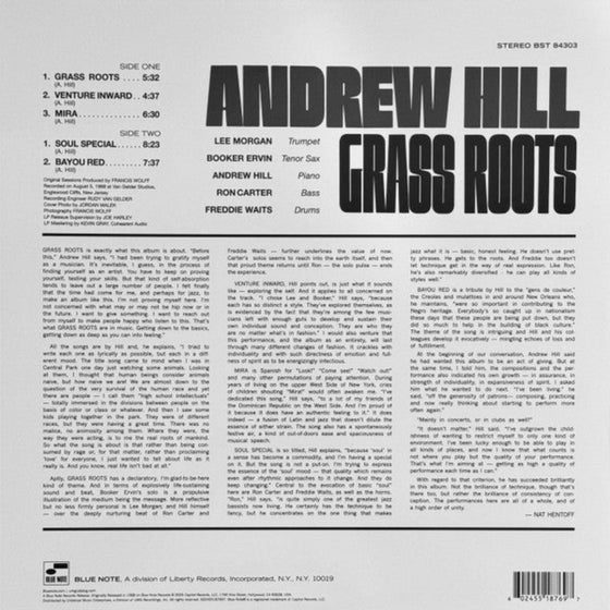 Andrew Hill - Grass Roots