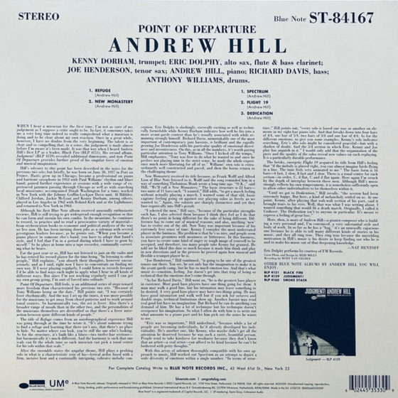 Andrew Hill – Point Of Departure - Audiophile