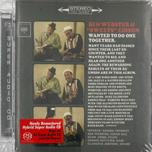  Ben Webster & "Sweets" Edison – Wanted To Do One Together SACD