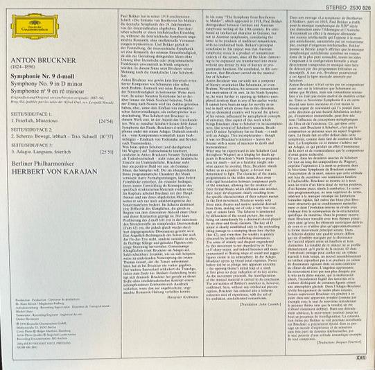 Bruckner - The Complete 9 Symphonies - Herbert von Karajan, Berliner Philharmoniker 