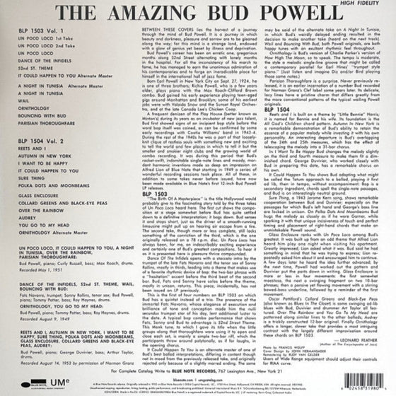 Bud Powell - The Amazing Bud Powell Vol. 1 