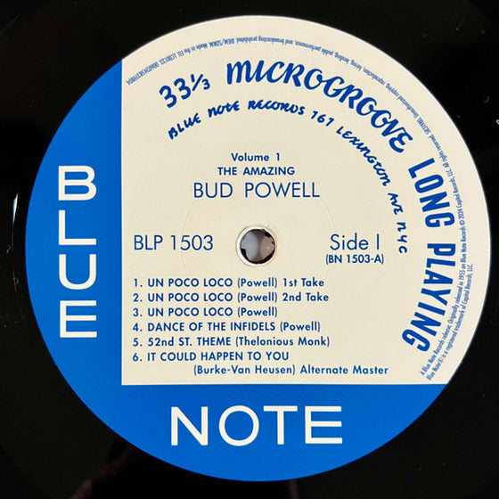 Bud Powell - The Amazing Bud Powell Vol. 1 