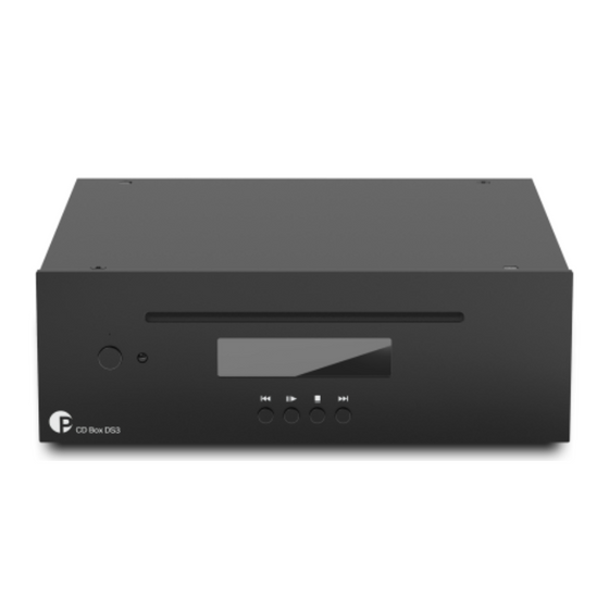 CD Player - Pro-ject CD Box DS3