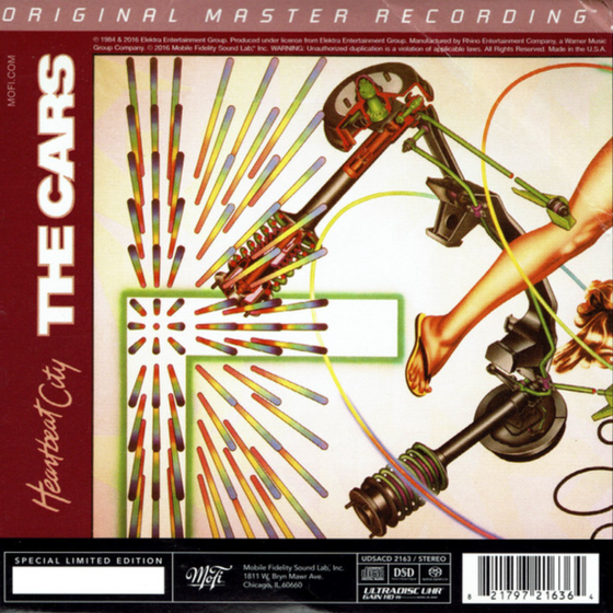 The Cars - Heartbeat City (Hybrid SACD, Limited Numbered Edition) - Audiophile