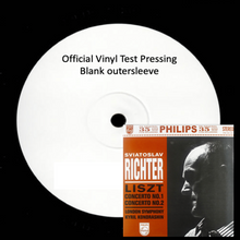  Sviatoslav Richter – Liszt, London Symphony, Kyril Kondrashin – Liszt Concerto No.1 / Concerto No.2 (Test Pressing)