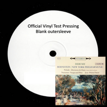  Debussy - Bernstein / New York Philharmonic – Afternoon Of A Faun; Nocturnes; Jeux (Test Pressing) - Audiophile