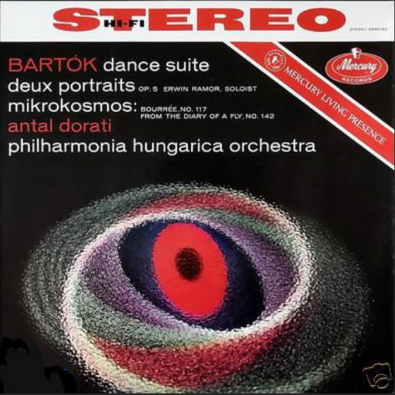 Bartók, Antal Dorati, Philharmonia Hungarica Orchestra – Dance Suite · Deux Portraits · Mikrokosmos (Test Pressing) - vinyl Audiophile