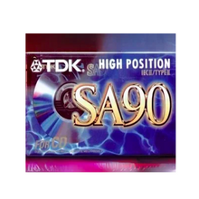  Unrecorded Audio Cassette Tape TDK SA 90 Type II BIAS (sealed)