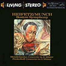  Mendelssohn - Concerto in E Minor & Prokofiev - Concerto No. 2 in G Minor - Munch & Heifetz (Hybrid SACD) - Audiophile