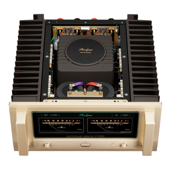 Pre-owned Power Amplifier AccuPhase P700 - Audiophile