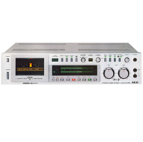 Pre-owned Cassette Deck AKAI GX-F90 - Audiophile