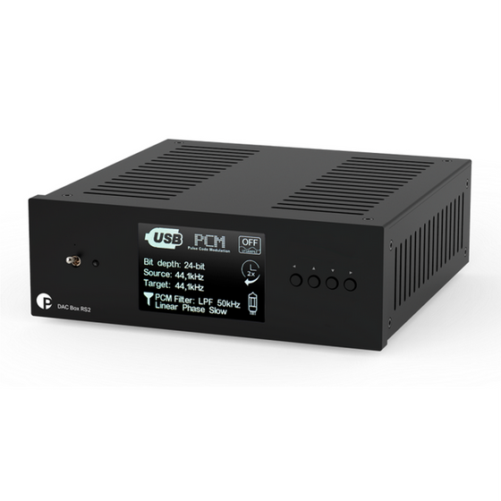 DAC (Digital-to-Analogue Converter) Pro-ject DAC Box RS2