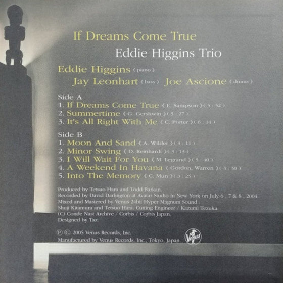 Eddie Higgins Trio - If Dreams Come True Vol. 1