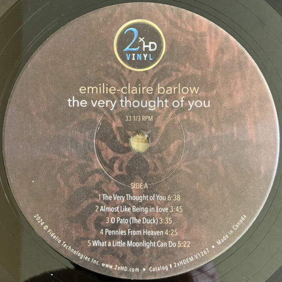 Emilie-Claire Barlow - The Very Thought Of You