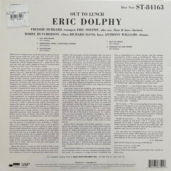 Eric Dolphy – Out To Lunch! - Audiophile