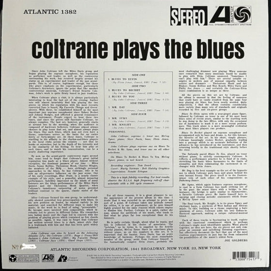 <tc>John Coltrane - Coltrane Plays The Blues (2LP, 45 ours, Analogue Productions)</tc>