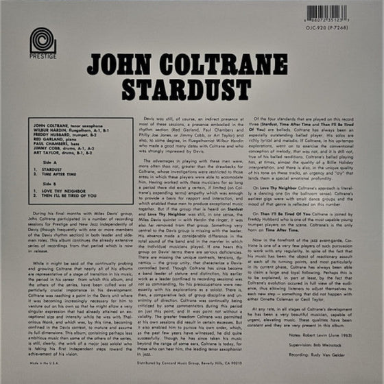 John Coltrane - Stardust