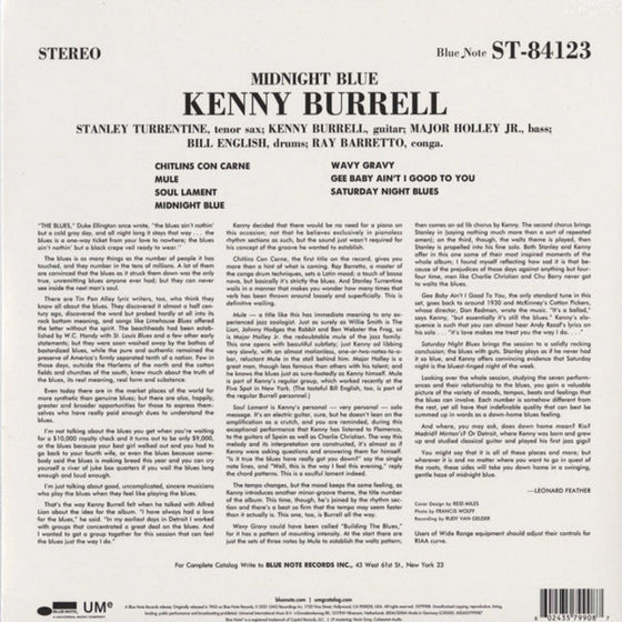 Kenny Burrell – Midnight Blue