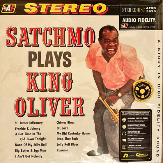 Louis Armstrong - Satchmo Plays King Oliver