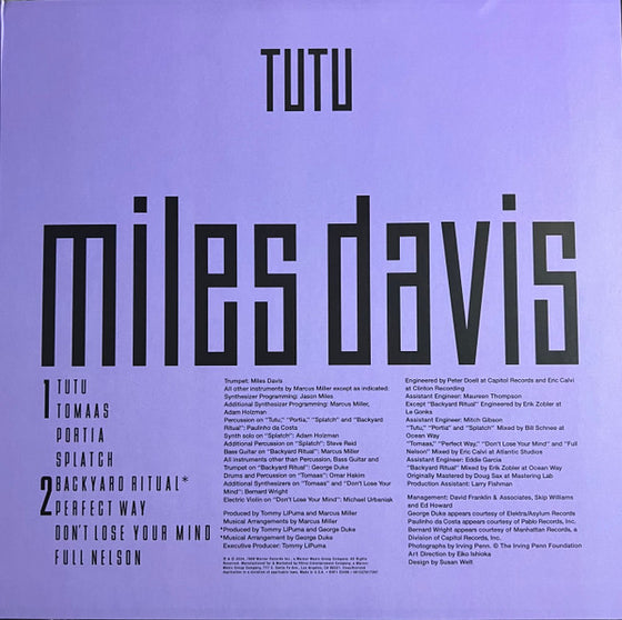 Miles Davis – Tutu