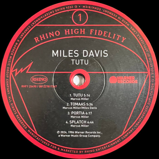 Miles Davis – Tutu