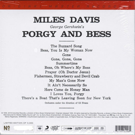 Miles Davis - Porgy and Bess