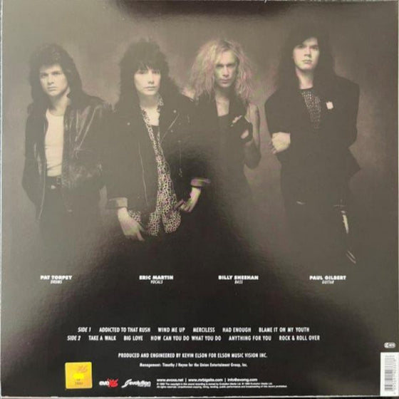 Mr. Big – Mr. Big blue vinyl audiophile