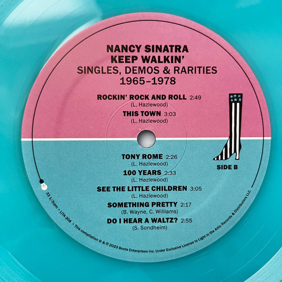 Nancy Sinatra - Keep Walkin' Singles, Demos & Rarities 1965-1978 (2LP, Zodiac Blue Vinyl)