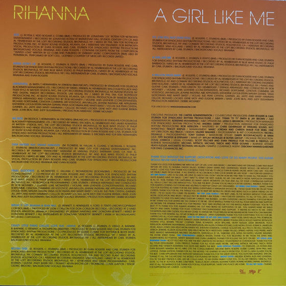 Rihanna - A Girl Like Me (2LPs, Limited Edition, Sea Glass Translucent Vinyl) - Audiophile