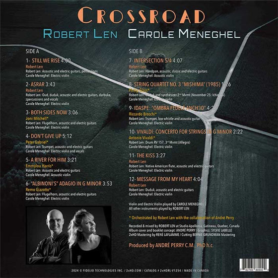 Robert Len and Carole Meneghel – Crossroad