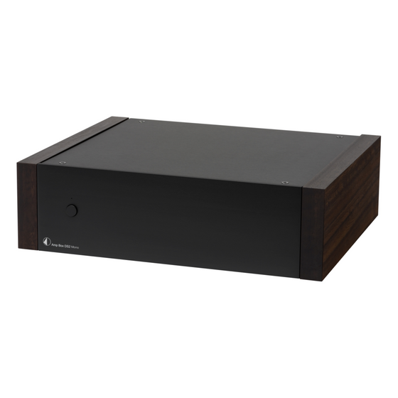 <tc>AMPLIFICATEUR DE PUISSANCE A SEMI CONDUCTEURS Pro-Ject Amp Box DS2 Mono (2 unités)</tc>