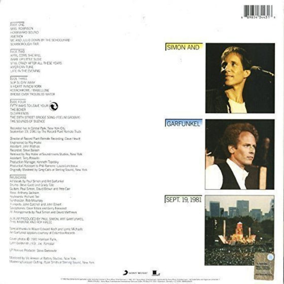 Simon & Garfunkel - The Concert In Central Park