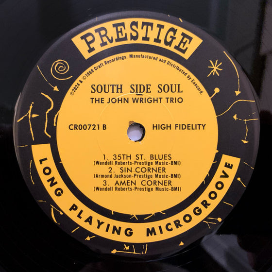 The John Wright Trio - South Side Soul