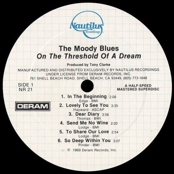 The Moody Blues – On The Threshold Of A Dream