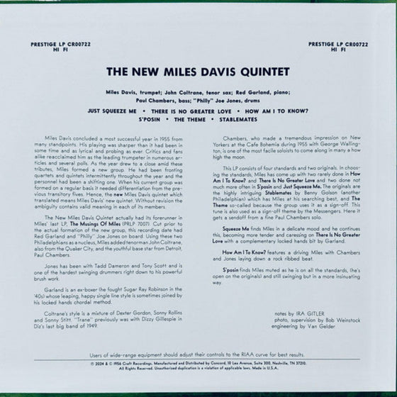 The New Miles Davis Quintet - Miles