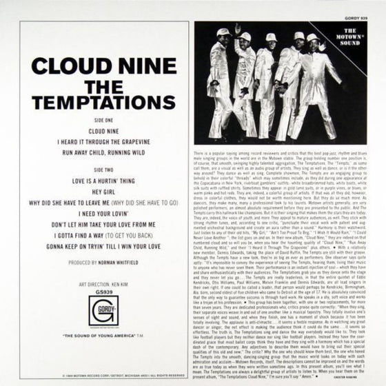 The Temptations – Cloud Nine