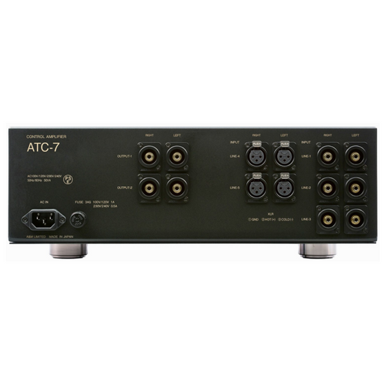 VACUUM TUBE LINE-CONTROL AMPLIFIER AIR TIGHT ATC-7