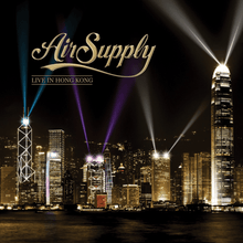  Air Supply - Live In Hong Kong (Opaque Gold Base & Black Splatter vinyl) - AudioSoundMusic