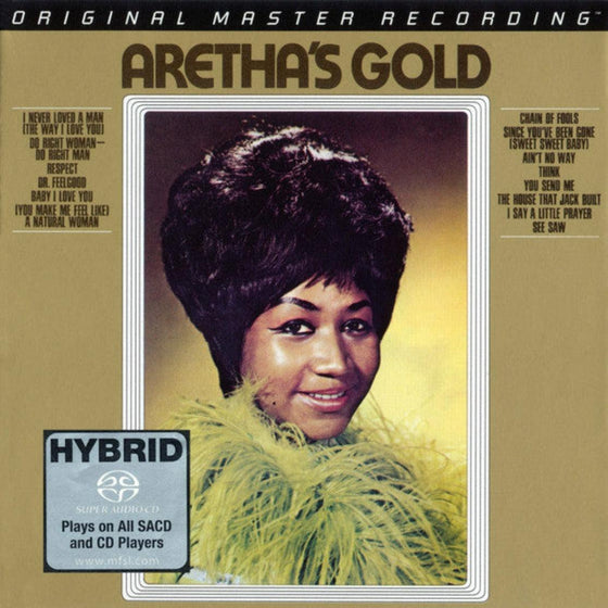 Aretha Franklin – Aretha's Gold (Hybrid SACD, Ultradisc UHR) - AudioSoundMusic