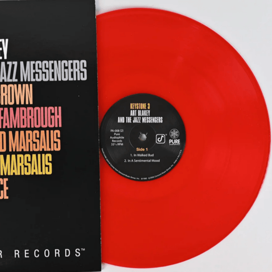 Art Blakey & the Jazz Messengers - Keystone 3 (2LP, Red vinyl, Half-speed mastering) - AudioSoundMusic