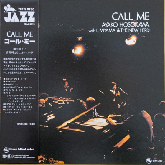 Ayako Hosokawa With T. Miyama & The New Herd – Call Me (Japanese edition) - AudioSoundMusic