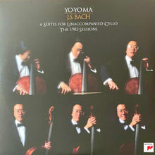  Bach - 6 Suites for Unaccompanied Cello - Yo-Yo Ma - The 1983 Sessions (3LP, Picture disc, Japanese Edition) - AudioSoundMusic