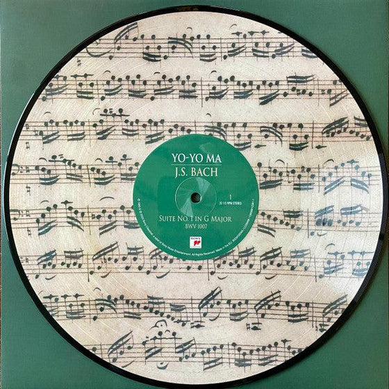 Bach - 6 Suites for Unaccompanied Cello - Yo-Yo Ma - The 1983 Sessions (3LP, Picture disc, Japanese Edition) - AudioSoundMusic