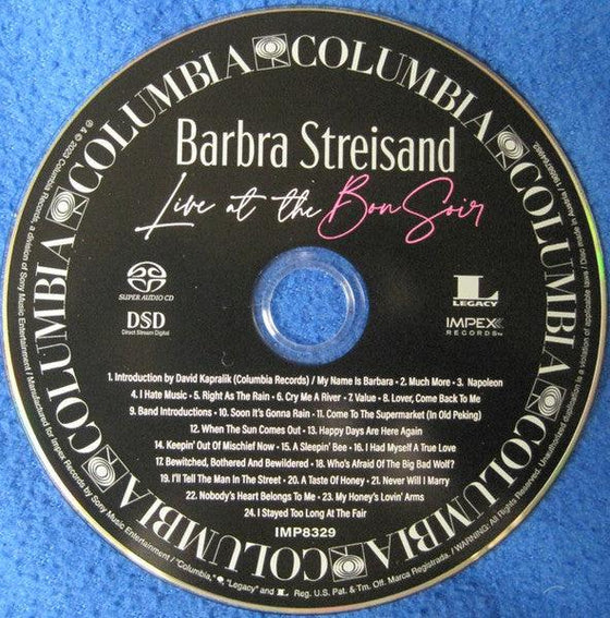 Barbra Streisand - Live At The Bon Soir (Hybrid SACD) - AudioSoundMusic