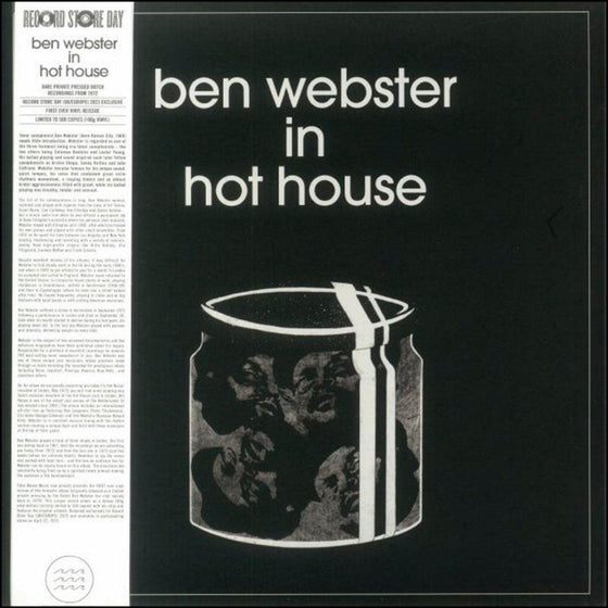 Ben Webster - In Hot House - AudioSoundMusic