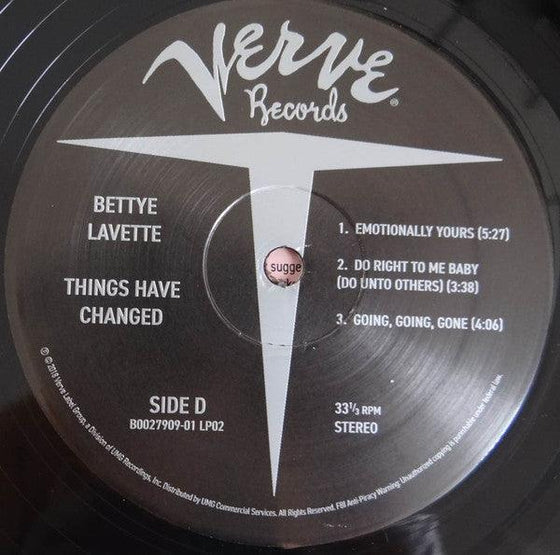 Bettye Lavette - Things Have Changed (2LP) - AudioSoundMusic