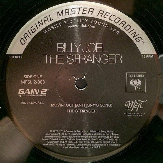 Billy Joel – The Stranger (2LP, 45RPM, Ultra Analog) - AudioSoundMusic