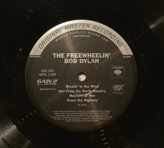 Bob Dylan – The Freewheelin' Bob Dylan (2LP, 45RPM, Ultra Analog) - AudioSoundMusic